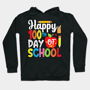 100 Days Of School Teacher And Student Hoodie